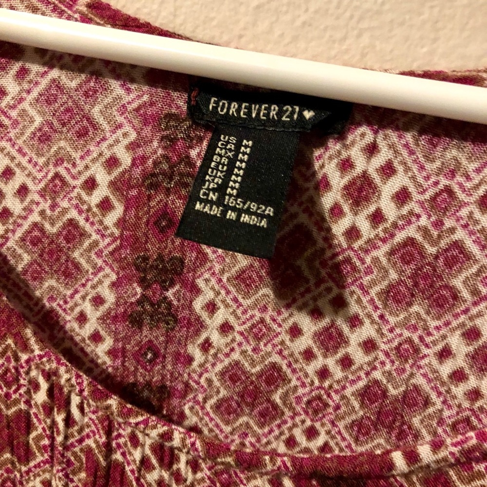 Fringe Patterned Tank Top - Picture 2 of 3